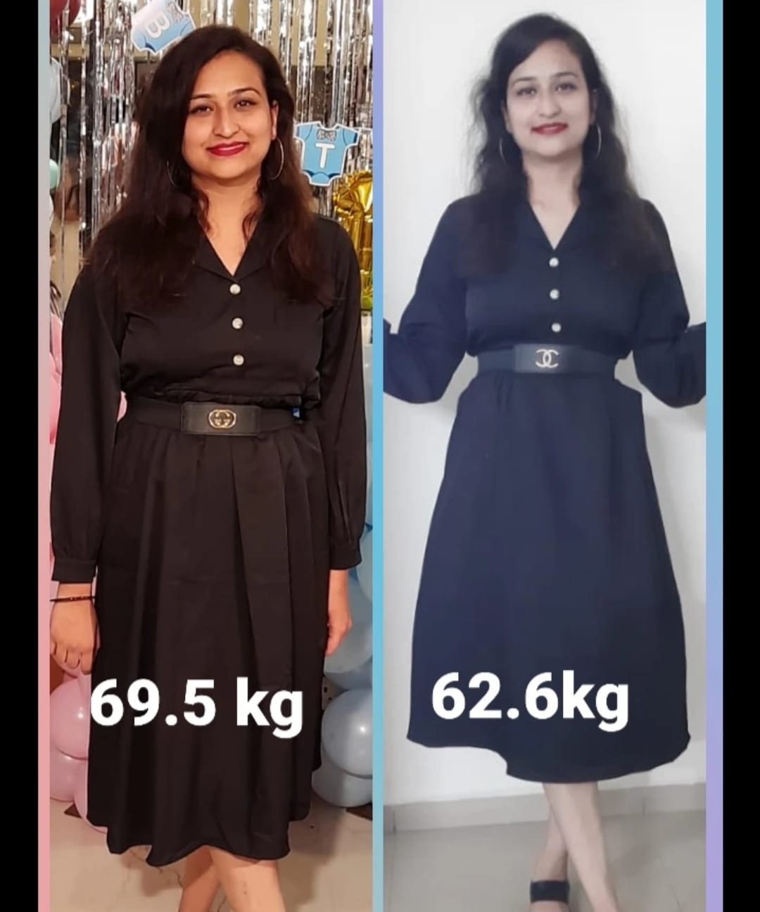 Before and after — Real transformation